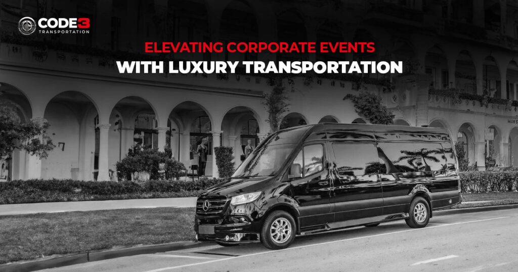 corporate event planning luxury transportation